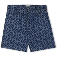 Michael Kors Michael Korstil piger. R30570 Blå denimshorts (10Y= 138cm), Casual, Bomuld, børnetøj