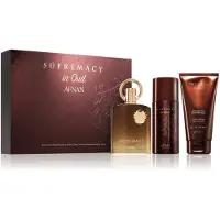 AFNAN Supremacy in Oud Luxury Parfume Gaves?t - Eau De Parfum (3,4 oz) + Deodorant (5,1 oz) + Shower Gel (5,1 oz) | Intens og overd?dig Oud-duft