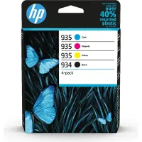 HP 934 935 / 6ZC72AE - 4-Pack (Black Yellow Cyan Magenta) Ink
