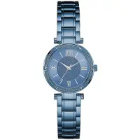 GUESS Dameur W0767L4 Park Ave Blå/Stål Ø30 mm