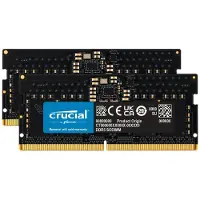 Crucial - DDR5 - sæt - 16 GB: 2 x 8 GB - SO DIMM 262-PIN - 4800 MT/s / PC5-38400 - CL40 - 1.1 V - ikke bufferet - ikke-ECC