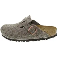 Birkenstock - Sandaler og klipklappere - Boston Wool Cacao til UnisexUld - Størrelse 37 - Grå
