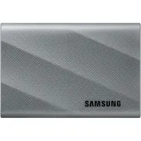 Samsung T9 MU-PK4T0G - SSD - krypteret - 4 TB - ekstern (bærbar) - USB 3.2 Gen 2x2 (USB-C stikforbindelse) - 256-bit AES - grå