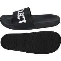 Select Badesandal - Sort/hvid, størrelse 41