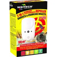 Weitech 2-i-1 Ultralyd-og Elektromagnetisk Afskrækkende
