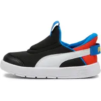 Puma Courtflex v3 SLIPTECH Sneakers Toddlers, Shoes, Black/White/Redmazing, 27