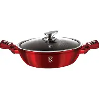 Berlinger Haus bradepande med glasklåg 28 cm (BH/1263)