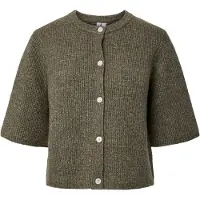 Pieces Cardigan 'PCSilly' mørkebrun