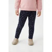 Happy girls Leggings navy / blandingsfarvet