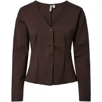 Pieces Cardigan 'PCGunhild' mørkebrun