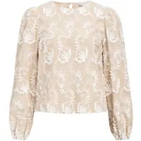 Object Mya Re Langærmet Bluse