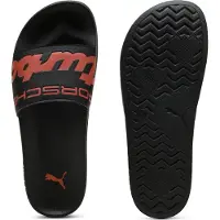 Puma Porsche Legacy Leadcat 2.0 Slides Unisex, Shoes, Black/Amarena, 40.5