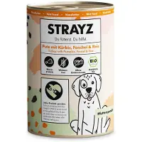 STRAYZ BIO 6 x 400 g - Økologisk kalkun med økologisk græskar, økologisk fennikel og økologiske ris