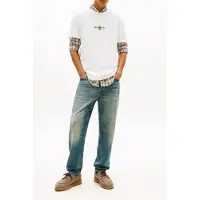 Tommy Hilfiger Sign Block Regular Fit T-shirt Med Korte ærmer