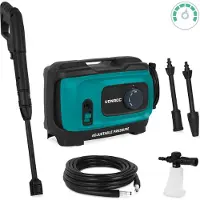 Vonroc Højtryksrenser – 1800W, 140 bar | 420 l/t | Kompakt med trykregulering | Inkl. tilbehør