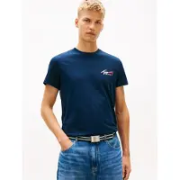 Tommy Hilfiger Sign Chest Slim Fit T-shirt Med Korte ærmer