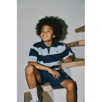 Hummel Loose Striped Bee Kortærmet Polo