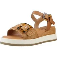 Carmela Carmelatil kvinder. 16222702-CAMEL Brune sandaler 162227 (41), Stof, 5-8 cm, Spænder, Casual
