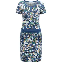 Ragwear Sommerkjole 'Baomi Tropic Youmodo' safir / orange / sort / hvid