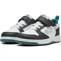 Puma Super Rebound V6 Low Sneakers Kids, Shop, Black/White/Emerald Ice, 30