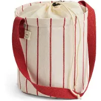 HAY Outdoor Market flasketaske Beige-red, medium