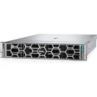 Dell PowerEdge R570 - Server - rack-monterbar 2U - envejs - 1 x Xeon 6507P / op til 4.3 GHz - RAM 32 GB - SAS - hot-swap 2.5 bås(e) - SSD 960 GB - M