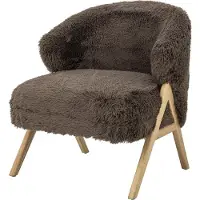 Bloomingville Camino Loungestol, Brun, FSC100%, Gummitræ