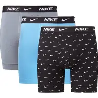 Nike Underwear Boksershorts lyseblå / grå / sort