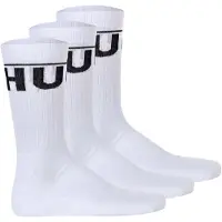 HUGO Sokker 'ICONIC' sort / hvid