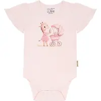 Hust and Claire Body k/æ - Britt - Quartz m. Giraf - - 1 år (80) - Body K/Æ