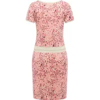 Ragwear Sommerkjole 'Baomi Zoo Youmodo' beige / pink / mørk pink