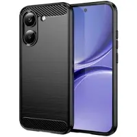 Mtp Products Xiaomi Redmi Turbo 5/Poco X8 Pro Børstet TPU Cover - Karbonfiber - Sort