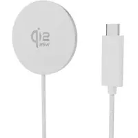 Mtp Products Qi2.2 25W MagSafe-oplader til iPhone, AirPods, Galaxy Buds - hvid