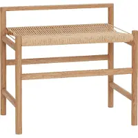 Hubsch Heritage bænk small Eg