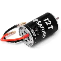 Hpi Racing 1/10 12t Saturn 550 Brushed Elektrisk Motor