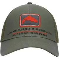 Simms Trout Icon Trucker Kasket