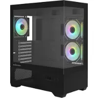 Zalman Case CHRONIX V2 Mid Tower ARGB-blæser x3 sort