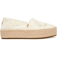 Toms Espadrillaer 'Valencia' creme