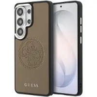 GUESS Samsung Galaxy S26 Ultra Perforated 4G Logo Cover - MagSafe-kompatibelt - Brun