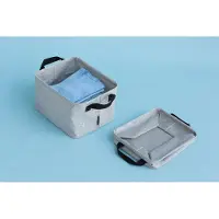 Brabantia - Vasketøjskurv - 35 L - grå
