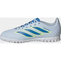Adidas Predator Club TF Ice Cold Precision - Lyseblå/Blå/Gul Børn - Turf (TF), størrelse 38