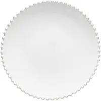 Costa Nova Pearl middagstallerken Hvid, Ø28 cm