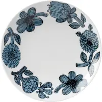 Gustavsberg Porslinsfabrik Blå Aster tallerken Ø 18 cm