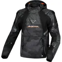Macna Bradical Herre Tekstiljakke Sort/Camouflage L