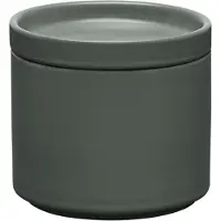 Blomus Pilar opbevaringskrukke med låg Agave Green, Ø10x9 cm