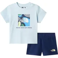 The North Face Shortssæt - Baby - Polar Haze/Summit Navy - - 6-12 mdr - Shorts