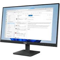 Lenovo ThinkVision S24-4e - LED-skærm - 24 (23.8 til at se) - 1920 x 1080 Full HD (1080p) @ 100 Hz - IPS - 250 cd/m² - 1300:1 - 4 ms - HDMI, VGA - ravnsort