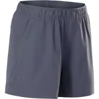 Arc'teryx - Trail running tøj dame - Sinsola Short 5 W Dk Stratus til UnisexNylon - Størrelse 8 US - Grå