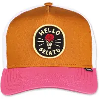 Djinns Hætte 'HFT Food Gelato' pueblo / lys pink / sort / hvid