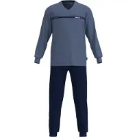 Tom Tailor Pyjamas lang safir / mørkeblå